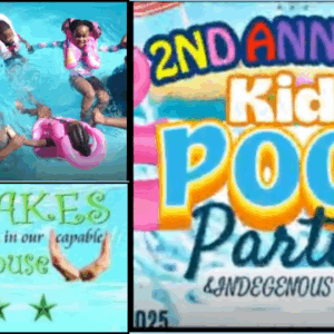 Indigenous Games And Kids Pool Party Entrance